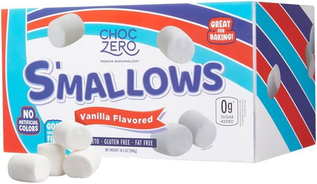 Choczero - Marshmallows Zero Sugar, 10.5 oz (Pack of 12) - Keto Friendly Treat