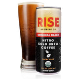 Rise Brewing Co. Organic Black Cold Brew Coffee, 12-Pack × 7 Fl. Oz.
