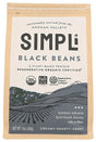 Simpli Organic Black Beans, 12 oz (Pack of 8) - Regenerative, Kosher