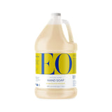Gallon container of EO hand soap on a white background