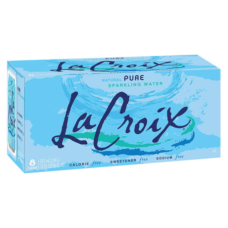 Lacroix Pure Sparkling Water Case (3x 12 Fl Oz) - Cozy Farm 