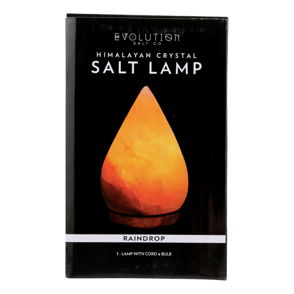 Evolution Salt Crystal Salt Lamp - Raindrop - 1 Count - Cozy Farm 