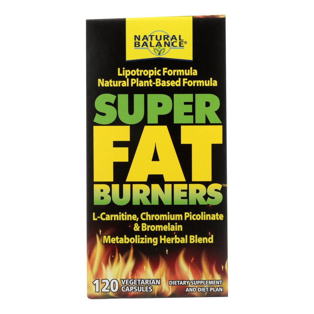 Natural Balance Super Fat Burner (Pack of 120 Vegetarian Capsules) - Cozy Farm 