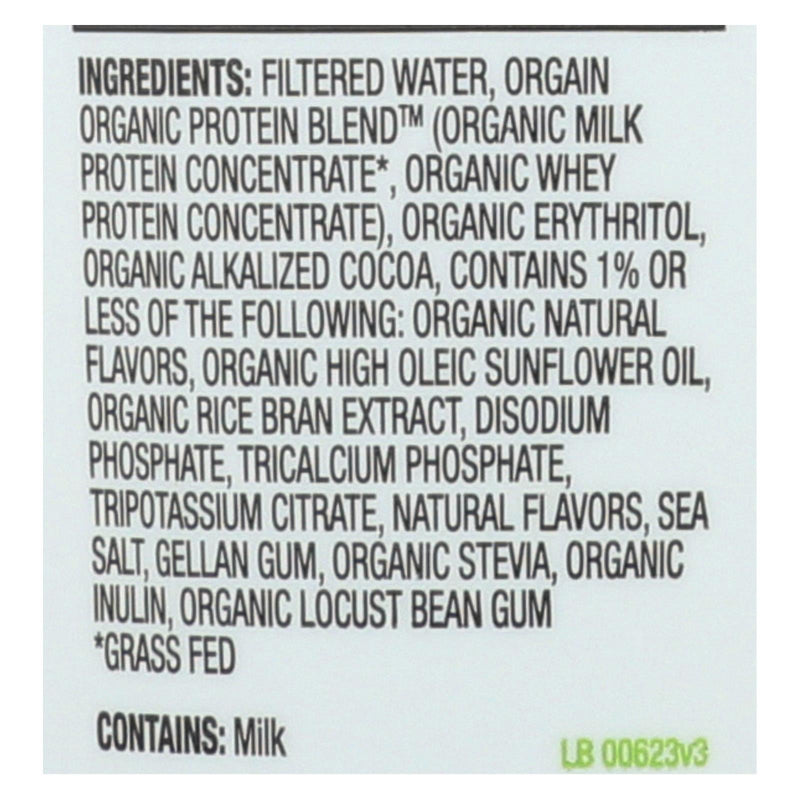 Orgain Creamy Chocolate Nutritional Protein Shake (14 Fl Oz Pack of 12) - Cozy Farm 