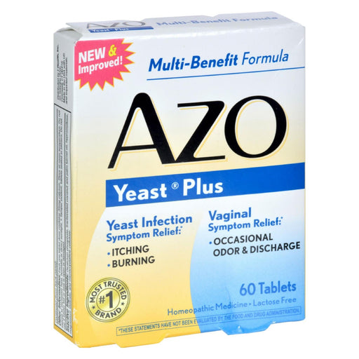 Azo Yeast Plus - 60 Tablets - Cozy Farm 