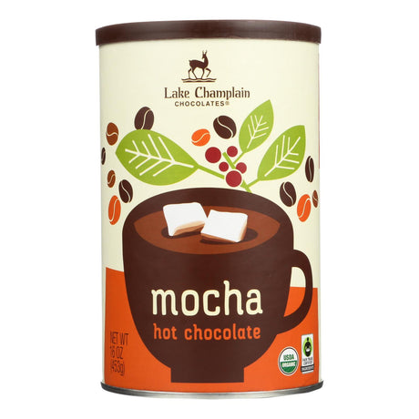 Lake Champlain Chocolates Gluten Free Mexican Coffee Hot Chocolate Mix (Pack of 6 - 16 Oz.) - Cozy Farm 