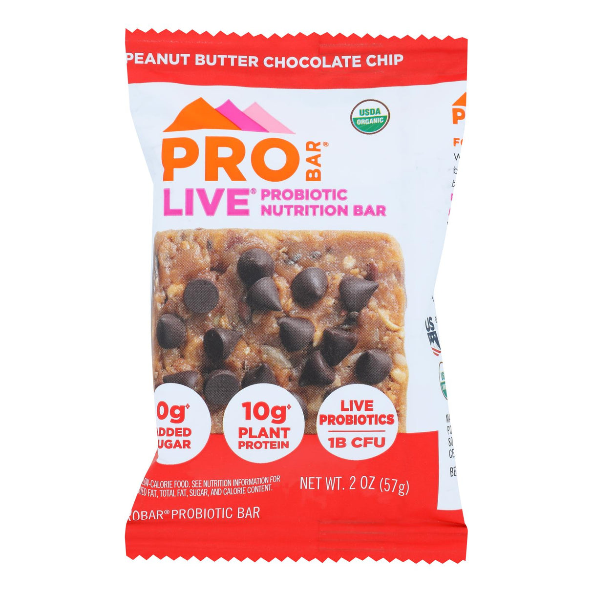 Probar - Bar Peanut Butter Chocolate Chips - Case Of 8 - 2.00 Oz - Cozy Farm 