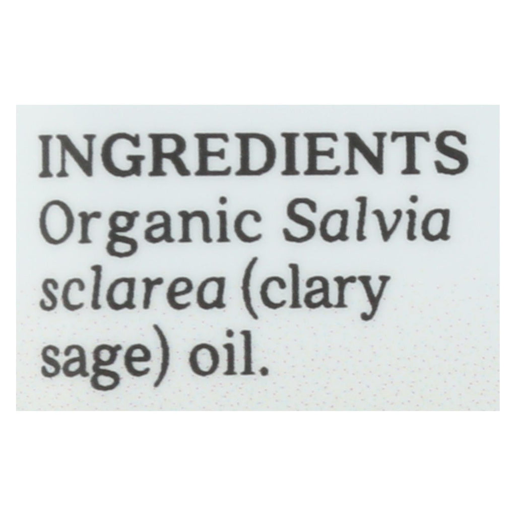 Organic Clary Sage Essential Oil (Pack of 1 - .25 Oz. by Aura Cacia) - Cozy Farm 