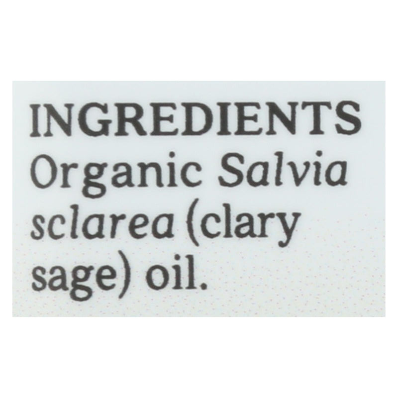 Aura Cacia Organic Clary Sage Essential Oil (.25 Oz.) - Cozy Farm 