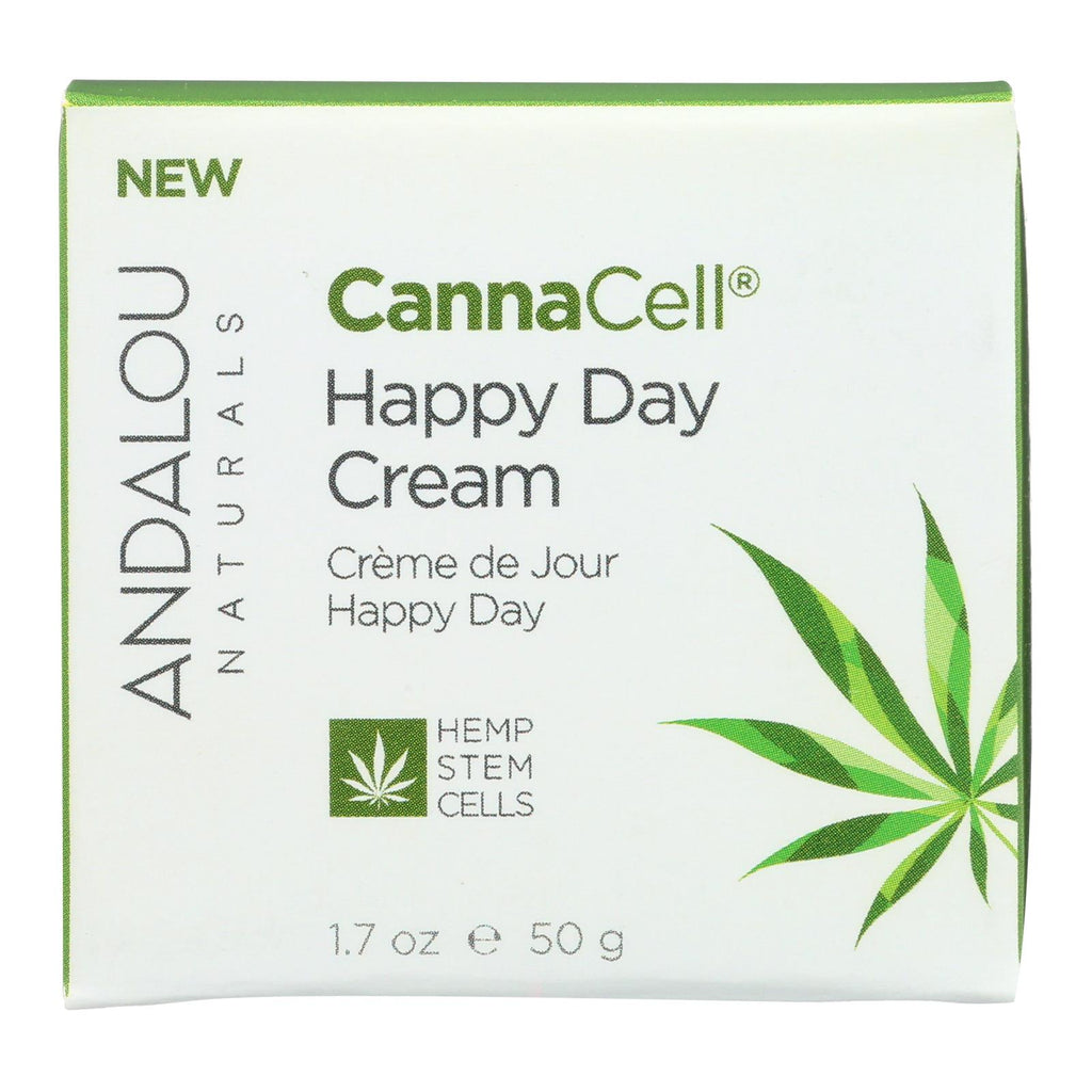 Andalou Naturals Cannacell Happy Day Cream - 1.7 Oz - Pack of 1 - Cozy Farm 