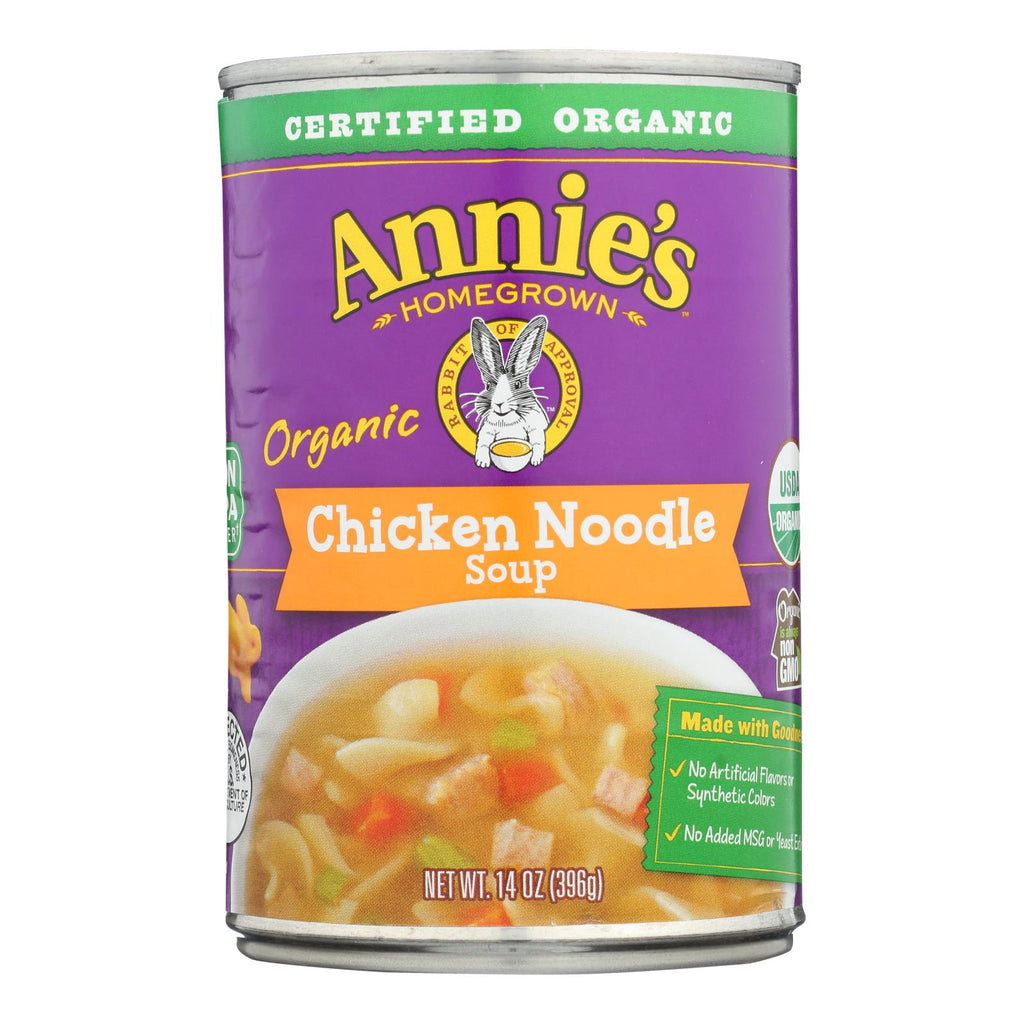 Annie's Homegrown Organic Chicken Noodle Soup (Pack of 8 - 14 Oz.) - Cozy Farm 