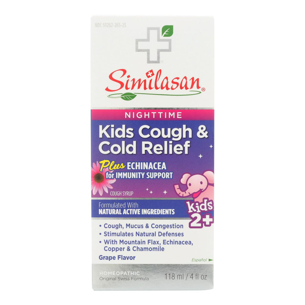 Similasan Kids Cold Syrup (Pack of 4) - Fever Relief Fl Oz. - Cozy Farm 