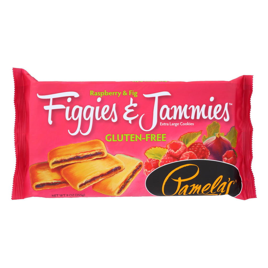 Pamela's Products Figgies and Jammies Raspberry (Pack of 6 - 9 Oz.) - Cozy Farm 