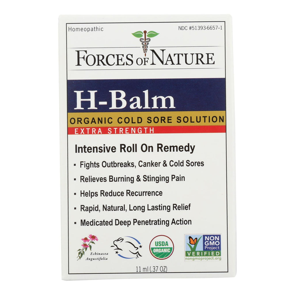 Forces Of Nature Organic H-Balm Daily Control - Extra Strength - 11 ML - Cozy Farm 