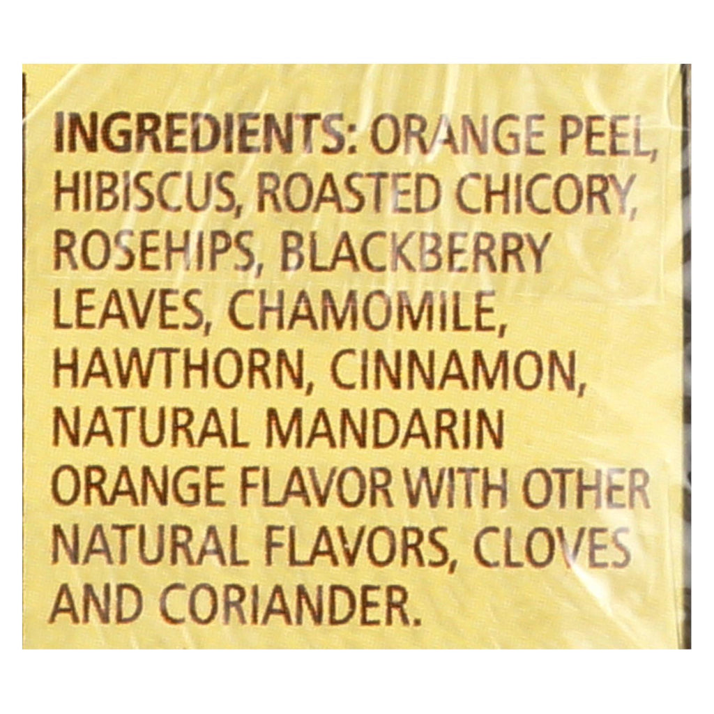 Celestial Seasonings Herbal Tea Caffeine Free Mandarin Orange Spice - 20 Tea Bags (Pack of 6) - Cozy Farm 