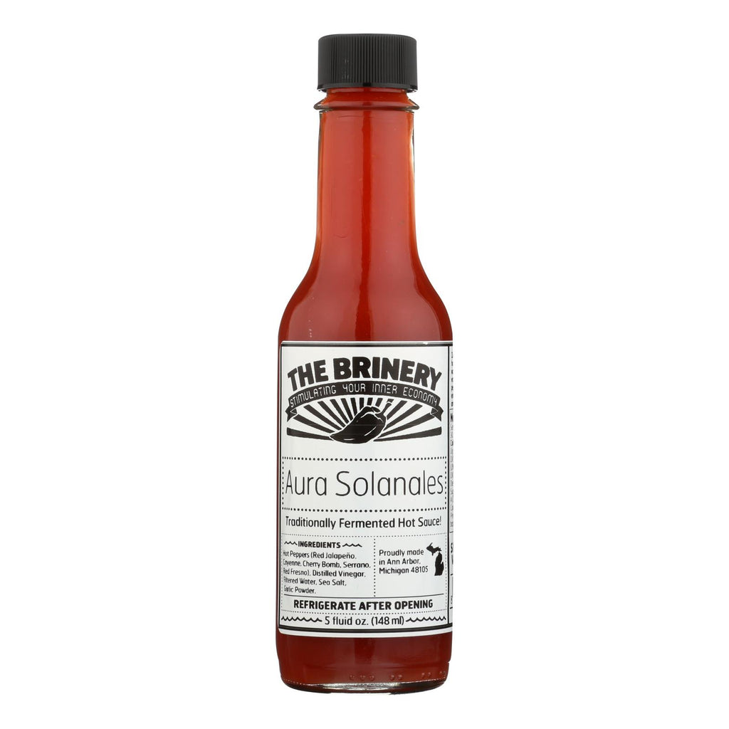 The Brinery Hot Louisiana Style Sauce (Pack of 12 - 5 Fz. Each) - Cozy Farm 