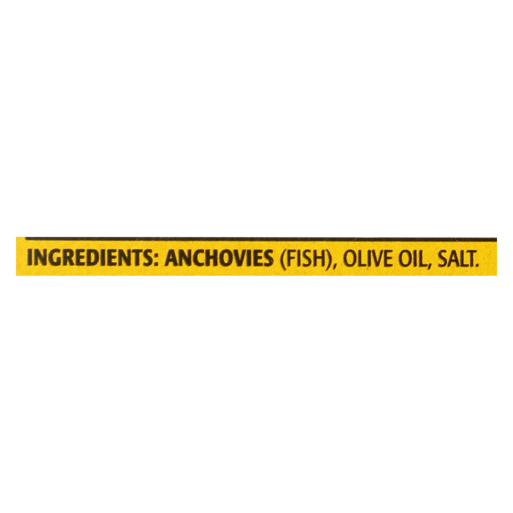 Seasoned Flat Anchovies in Olive Oil (Pack of 12 - 2 Oz.) - Cozy Farm 