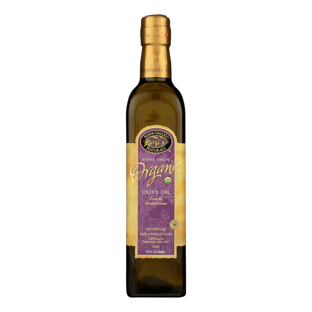 Napa Valley Naturals Organic Extra Virgin Olive Oil - Case Of 12 - 16.9 Fl Oz. - Cozy Farm 