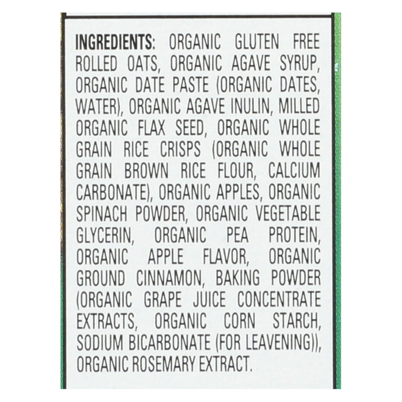 Happy Tot Soft Baked Oat Bar Organic Apples & Spinach for Toddlers (Pack of 6 - 5.88oz) - Cozy Farm 
