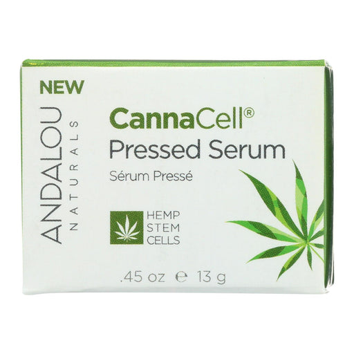 Andalou Naturals Cannacell Pressed Serum - 0.45 Oz - 1 Pack - Cozy Farm 