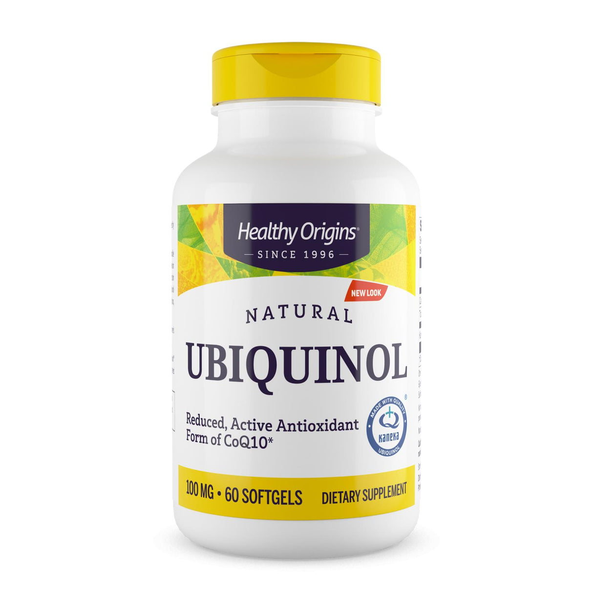 Healthy Origins Ubiquinol Kaneka QH (100 mg, Pack of 60 Softgels) - Cozy Farm 