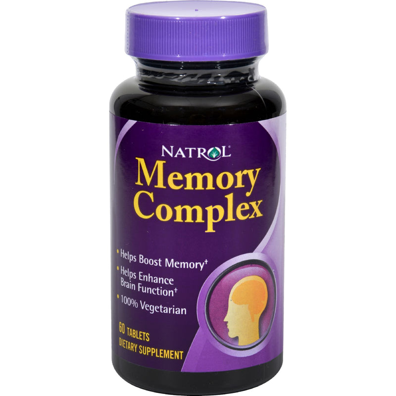 Natrol Memory Complex (Pack of 60 Tablets) - Cozy Farm 