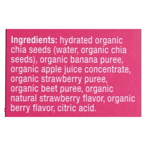 Mamma Chia Squeeze Vitality Snacks: Strawberry Banana 3.5-Oz 16-Pack - Cozy Farm 