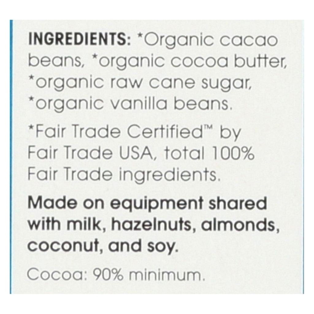 Alter Eco Americas Organic Chocolate Bar - Dark Super Blackout - Case Of 12 - 2.65 Oz - Cozy Farm 