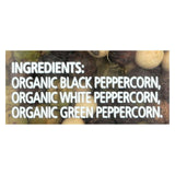 Simply Organic Grindable Black Peppercorn & Sea Salt Mix (3 Oz) - Cozy Farm 