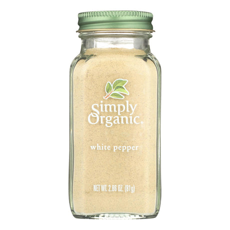 Simply Organic White Pepper - 2.86 Oz. - Pack of 6 - Cozy Farm 