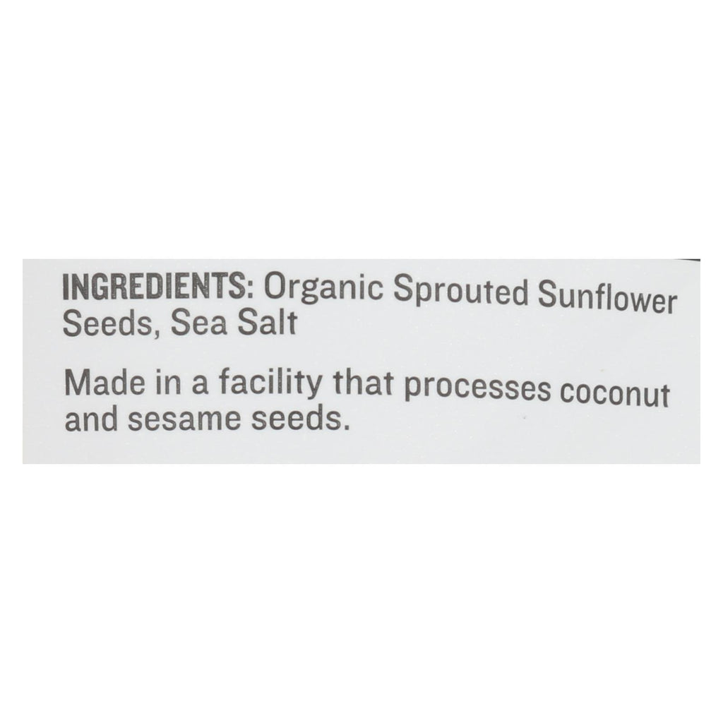 Go Raw - Snack Seed Sunflwr Sprtd (Pack of 10) - 4 Oz - Cozy Farm 