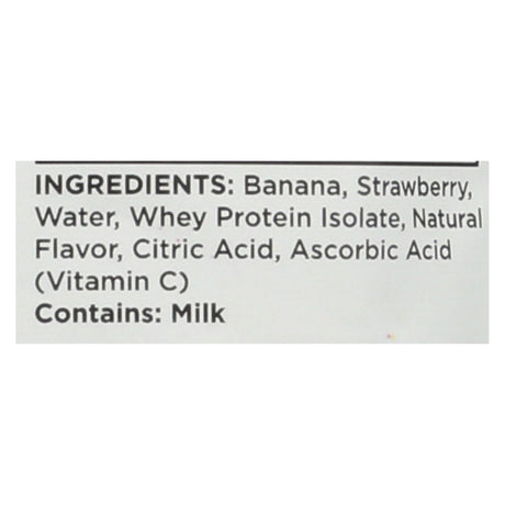 Fuel For Fire Strawberry Banana Smoothie (Pack of 12 - 4.5 Oz.) - Cozy Farm 