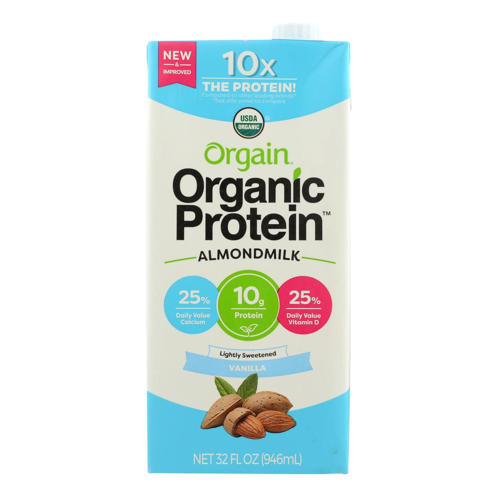 Orgain Almond Milk (Pack of 6 - 32 Fl Oz.) - Cozy Farm 