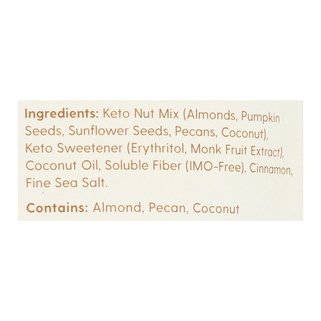 Livlo Keto Cinnamon Almond Pecan (Pack of 1 - 11 Oz.) - Cozy Farm 