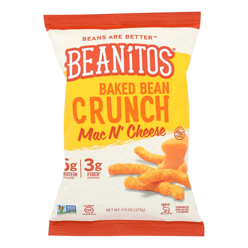Beanitos Baked Bean Crunch Mac N' Cheese (Pack of 6 - 4.5 Oz.) - Cozy Farm 
