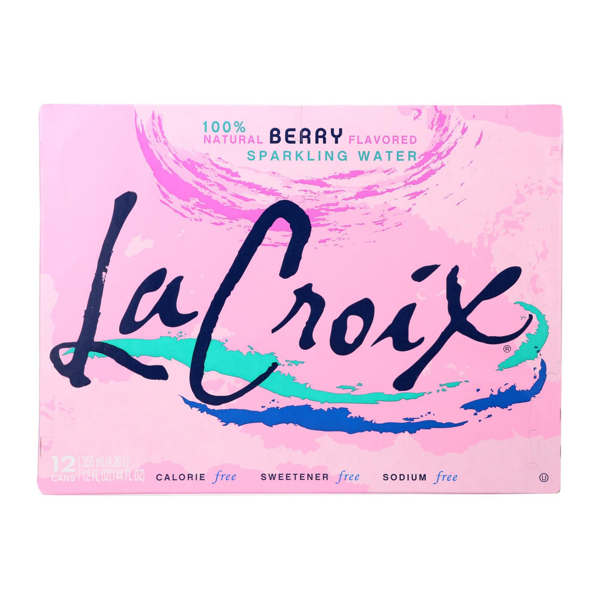 Lacroix Sparkling Water, Berry Fusion, 12 fl oz (Pack of 2) - Cozy Farm 