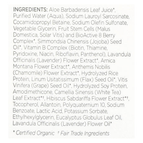 Andalou Naturals Full Volume Lavender and Biotin Shampoo - 11.5 fl oz - Cozy Farm 