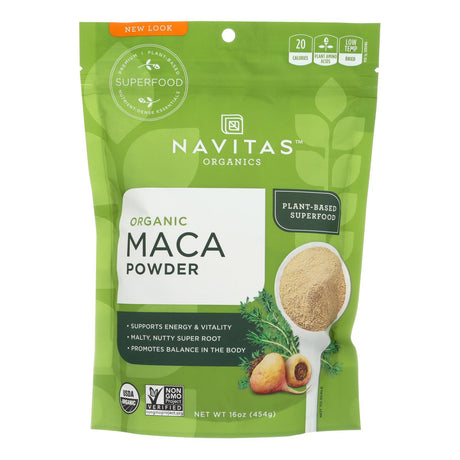 Navitas Naturals Organic Maca Powder, 16 Oz. Pack of 6 - Cozy Farm 