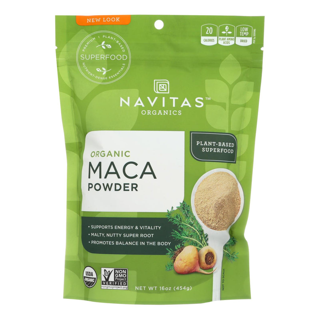 Navitas Naturals 100% Organic Maca Powder (Pack of 6 - 16 Oz.) - Cozy Farm 