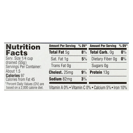 Season Skinless and Boneless Sardines in Water 4.25 oz, No Salt Added (Pack of 12) - Cozy Farm 