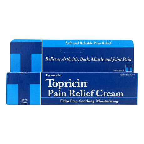 Topricin Anti-Inflammatory Pain Relief Cream - 2 Oz Tubes (Pack of 2) - Cozy Farm 