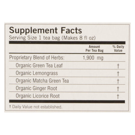 Yogi Tea Organic Green Passionfruit Matcha Tea, 6 Pack (16 Tea Bags) - Cozy Farm 