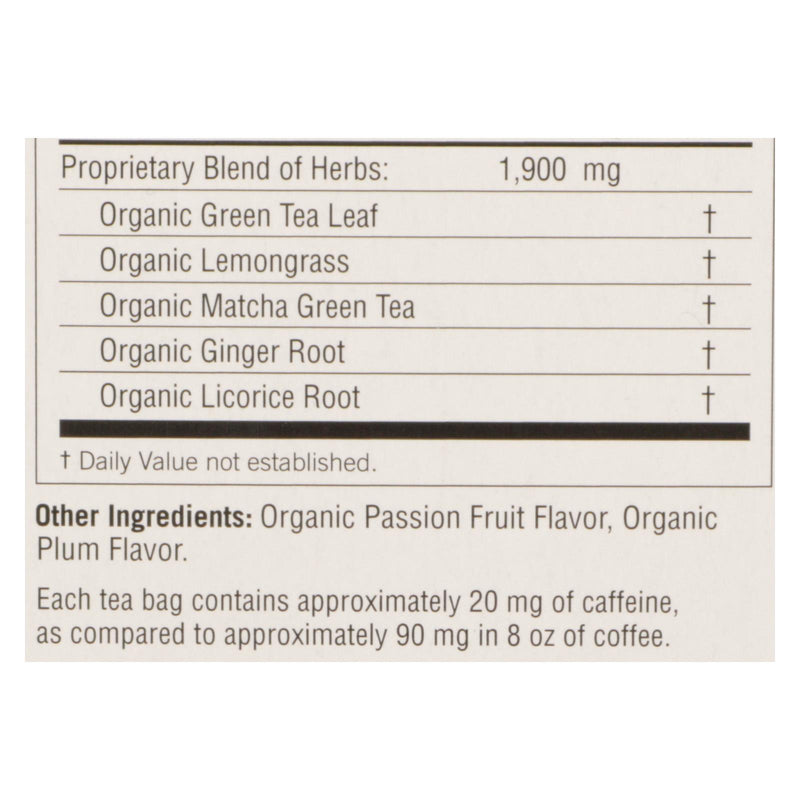 Yogi Tea Organic Green Passionfruit Matcha Tea, 6 Pack (16 Tea Bags) - Cozy Farm 