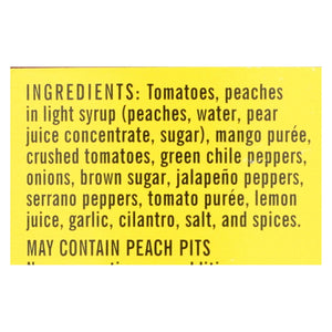 Desert Pepper Trading Medium Hot Peach Mango Salsa (6 - 16 Oz. Jars) - Cozy Farm 