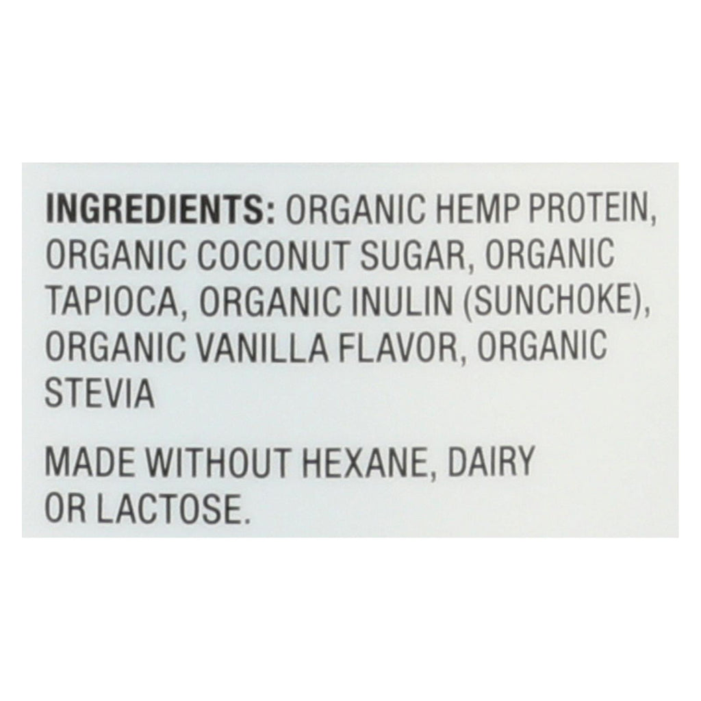 Nutiva Organic Hemp Shake Vanilla - 16 Oz (1 Pack) - Cozy Farm 