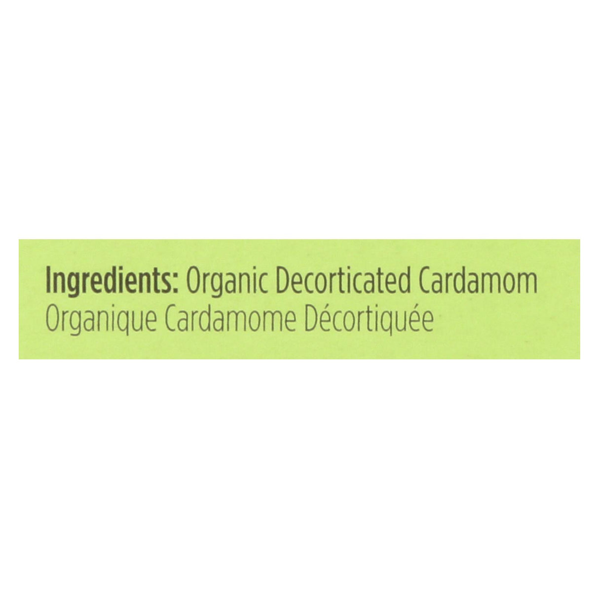 Spicely Organics Decorticated Organic Cardamom (Pack of 6 - 0.35 Oz.) - Cozy Farm 