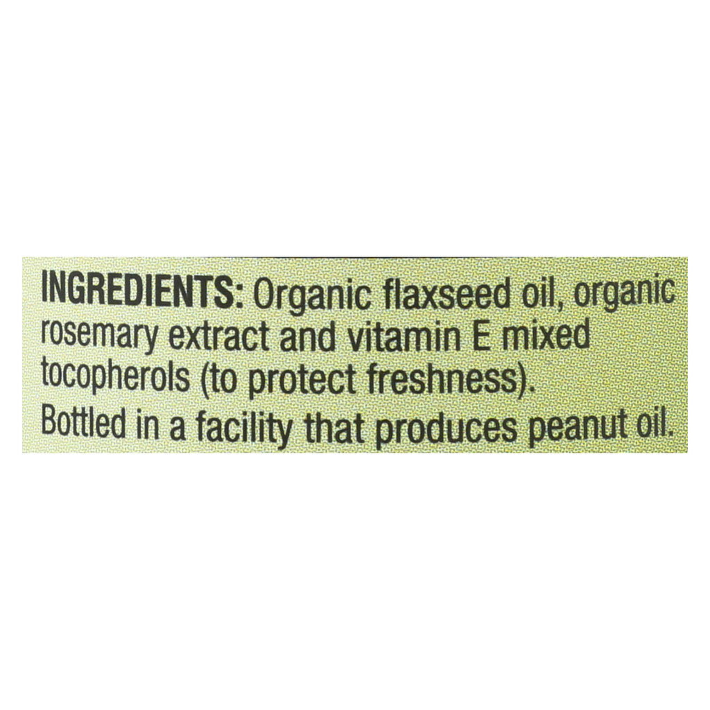 Spectrum Essentials Organic Flax Oil Dietary Supplement (Pack of 12 - 8 Fz.) - Cozy Farm 
