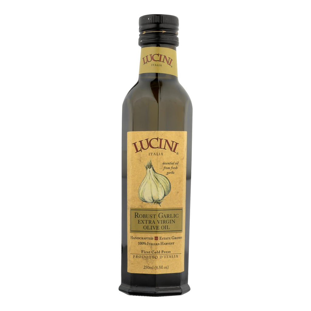 Lucini Italia Robust Garlic Infused EVOO (Pack of 6) - Cozy Farm 