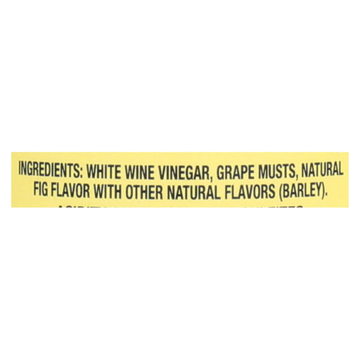 Alessi White Balsamic Fig Infused Vinegar (Pack of 6 - 8.5 Fl Oz.) - Cozy Farm 