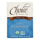 Choice Organic Teas Chamomile Herb Tea - 16 Tea Bags (Pack of 6) - Cozy Farm 